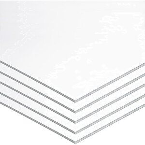 White Foam Board 22x28 5 Pack Sheets for Crafts